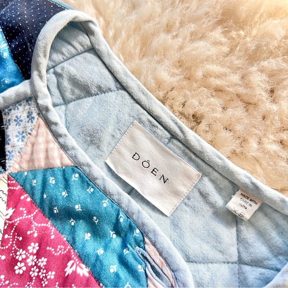 💋Dôen‘Sedona’ Quilted Jacket EUC XS/S Last Chance💋 - Picture 8 of 15